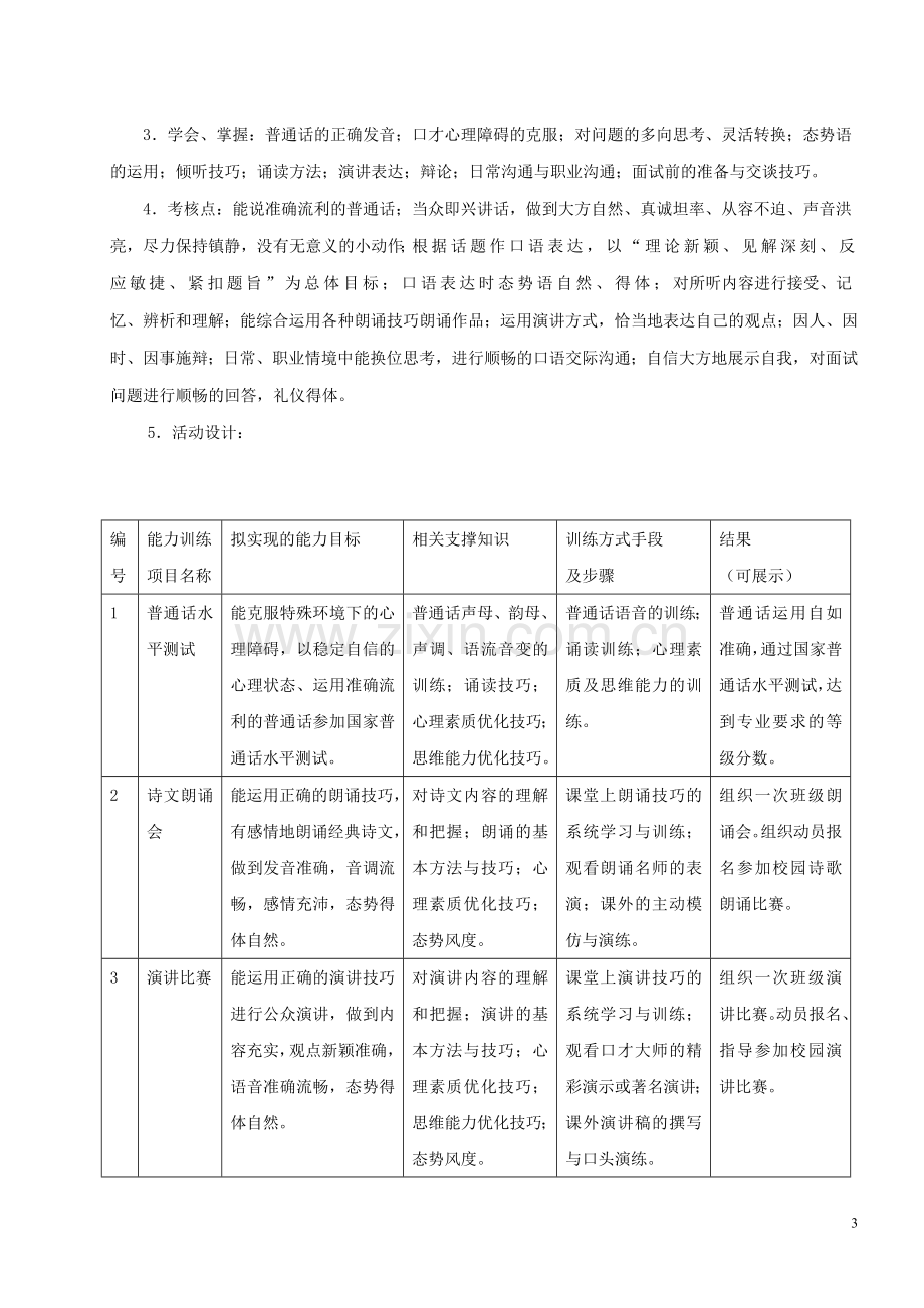 《演讲与口才》课程整体教学设计.doc_第3页