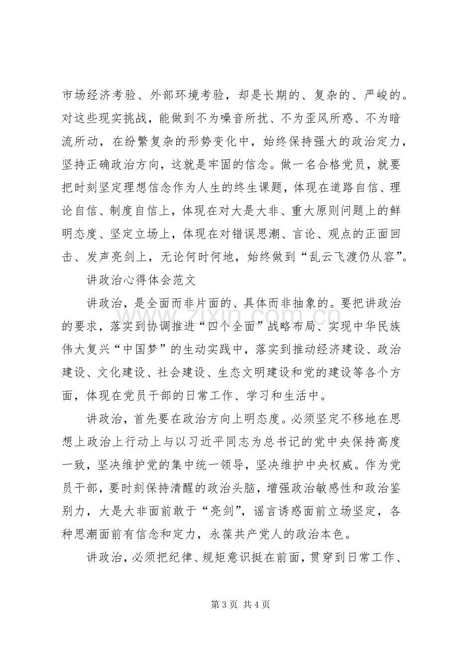 讲政治体会心得.docx_第3页