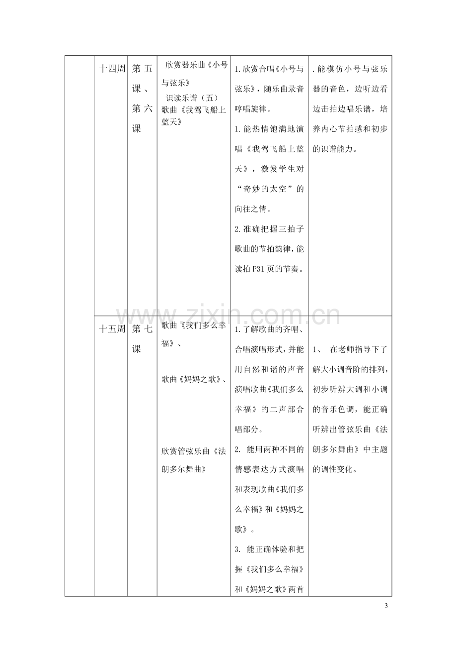 花城版五年级音乐教学计划上.doc_第3页