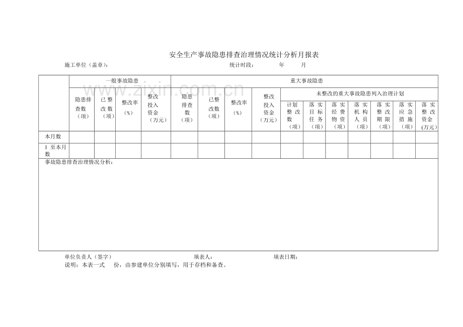 2017安全隐患排查记录表.doc_第3页