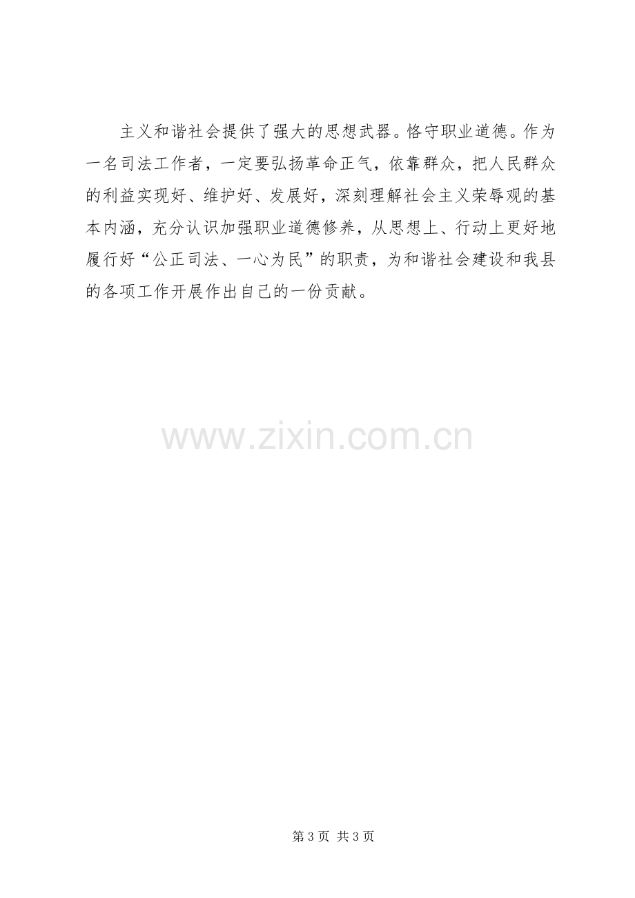 发扬传统坚定信念执法为民主题教育实践活动心得体.docx_第3页