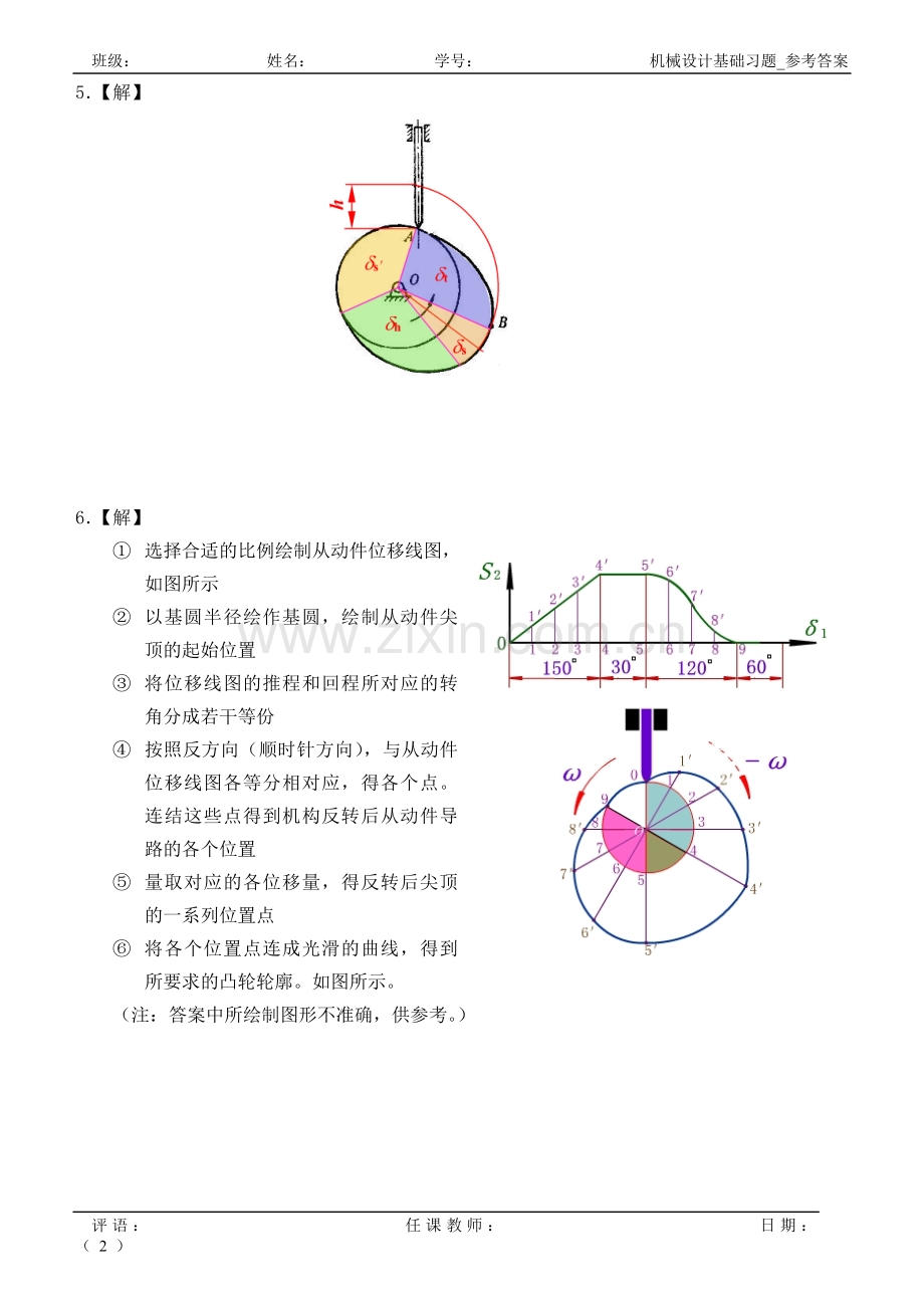 合工大机械设计基础作业部分答案.doc_第2页