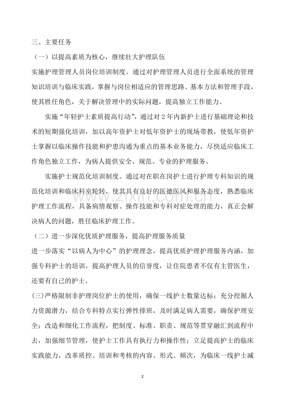 护理事业发展十三五规划纲要2016-2020年.doc_第2页