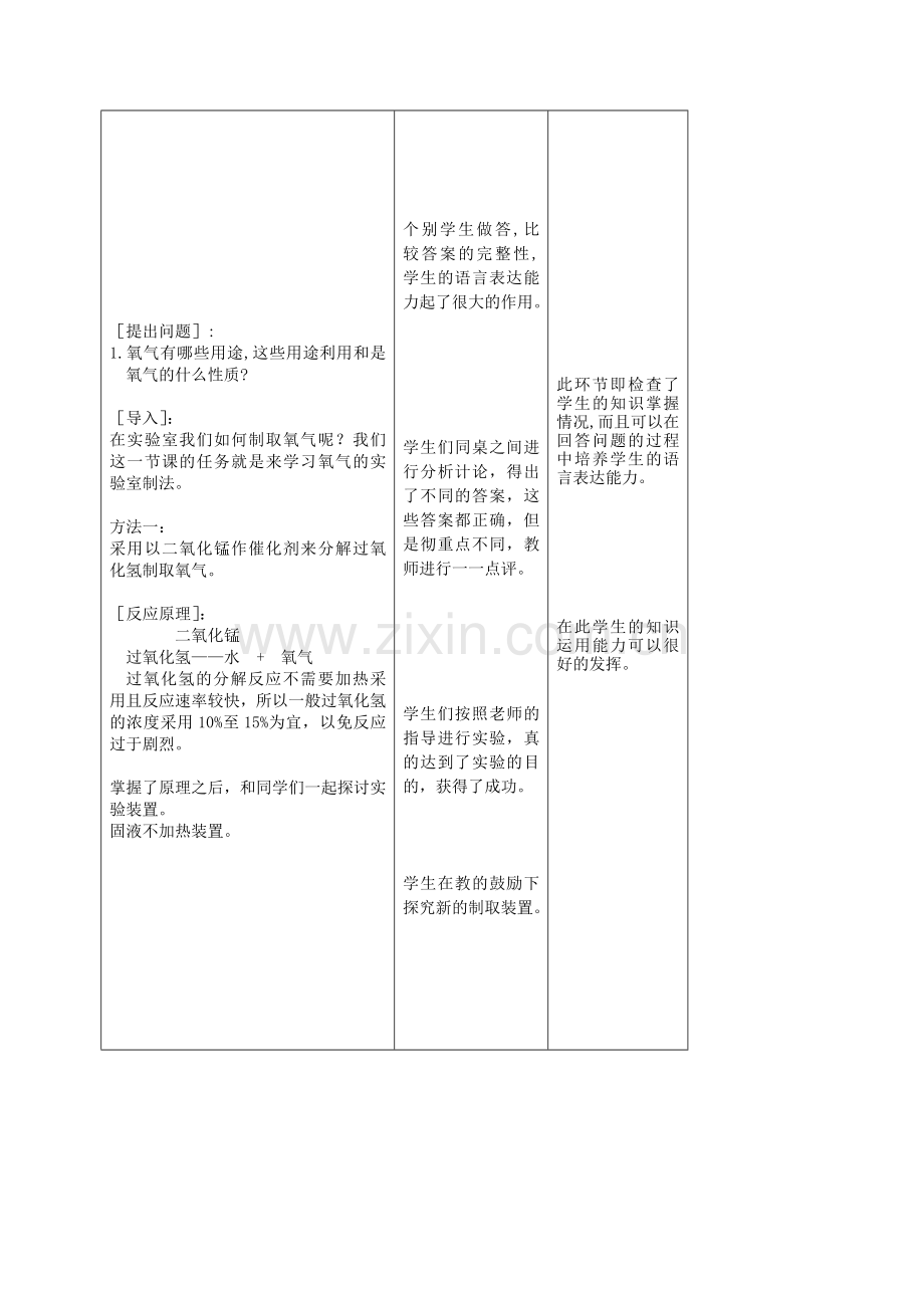 氧气的制取教学设计.doc_第2页