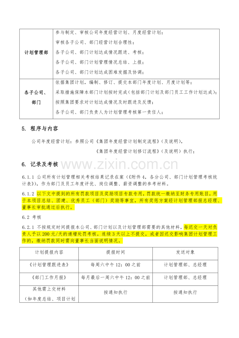 集团公司经营计划管理制度.docx_第2页