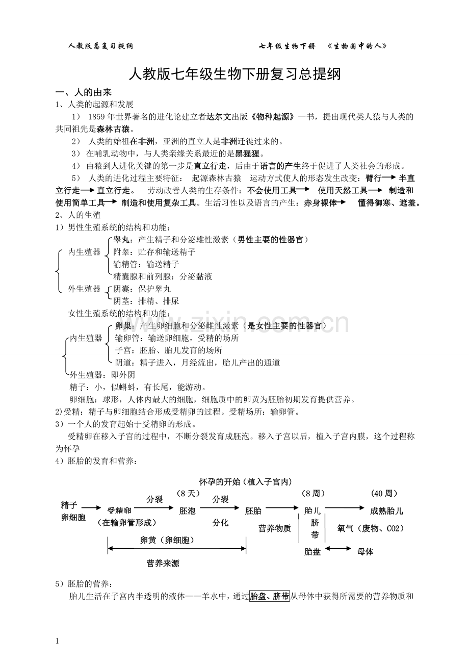 七年级下册复习资料.doc_第1页