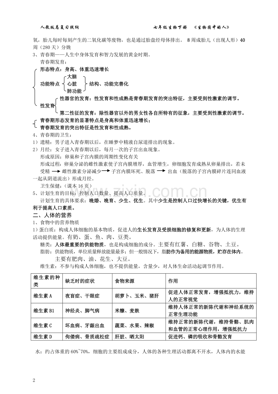 七年级下册复习资料.doc_第2页