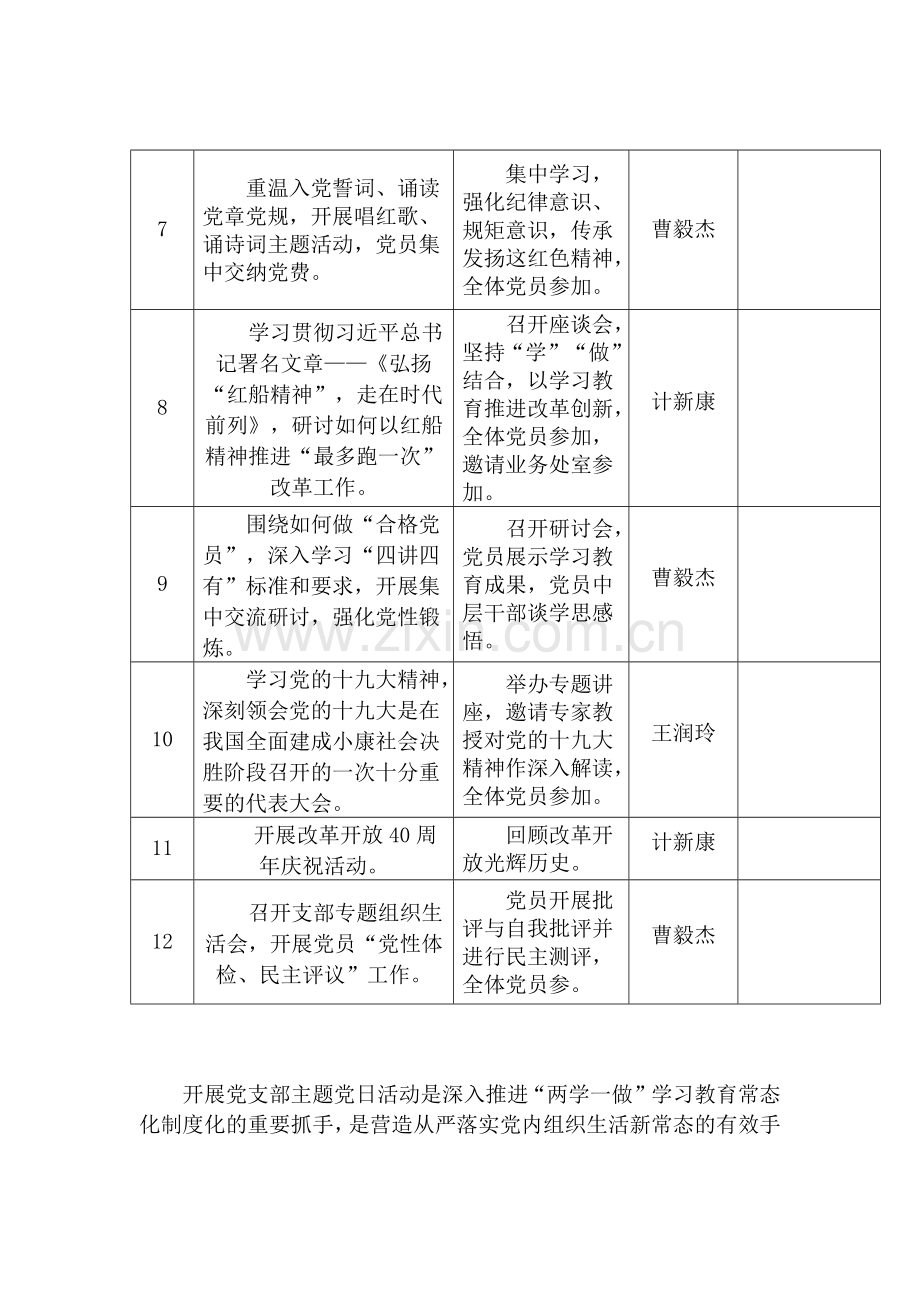 2018年勒功学校党支部主题党日活动计划.docx_第2页