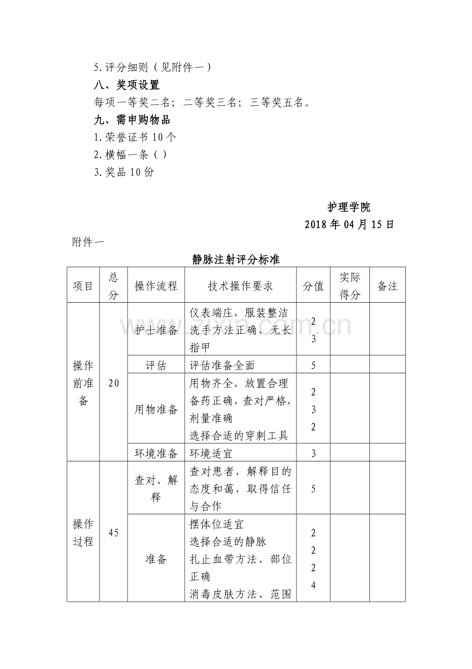 第三届护理技能比赛计划书.doc_第2页