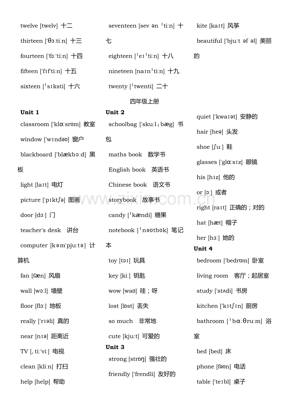 新人教版PEP英语单词表(三年级至六年级全8册).docx_第3页