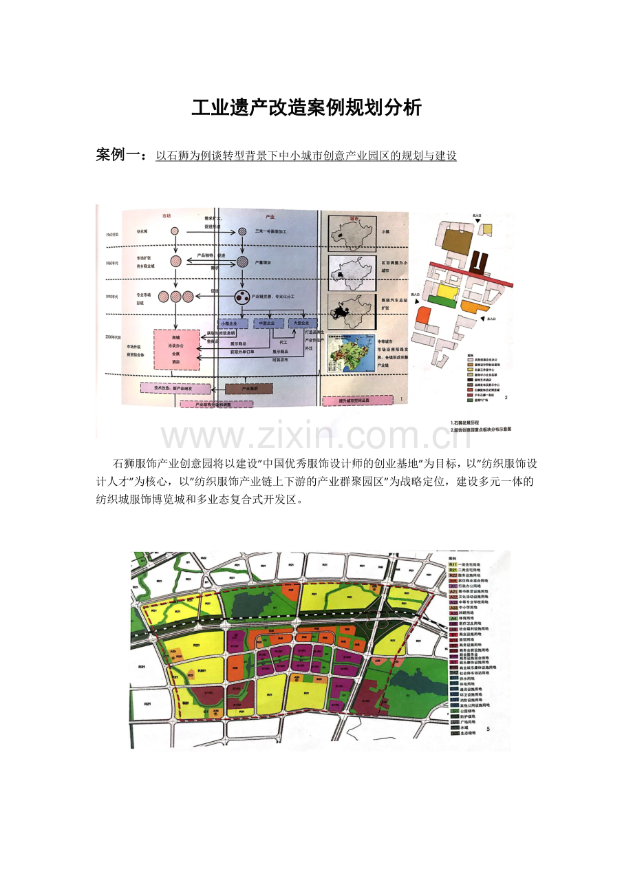 工业遗产改造案例规划分析.docx_第1页