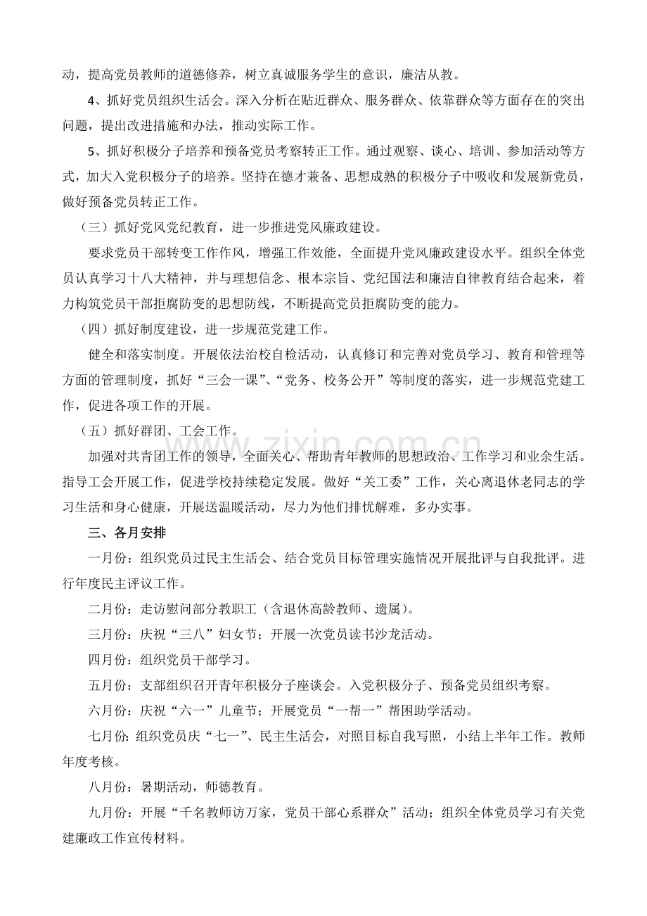 党支部工作计划、总结.doc_第2页