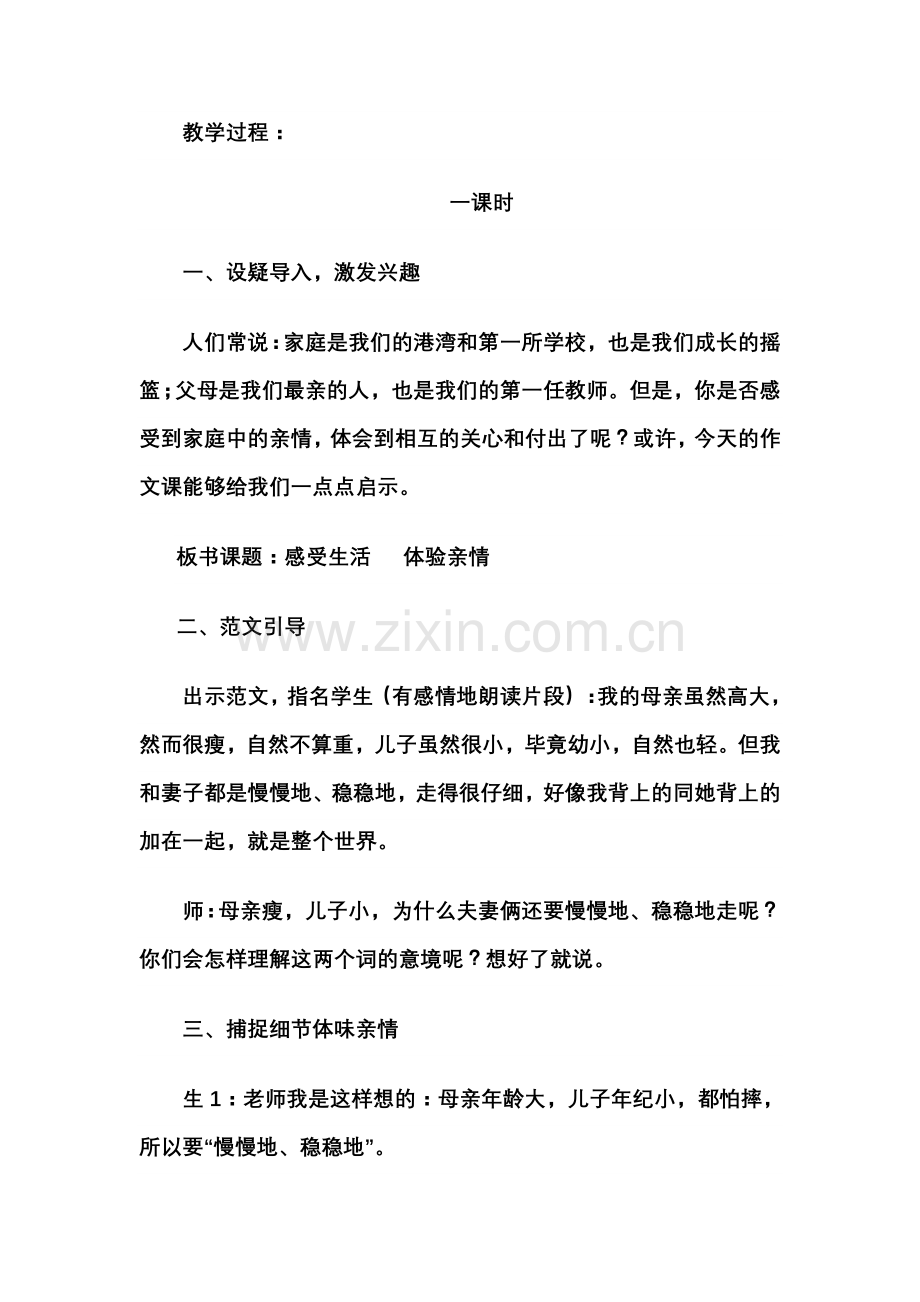 初中作文指导课(教学设计).doc_第2页