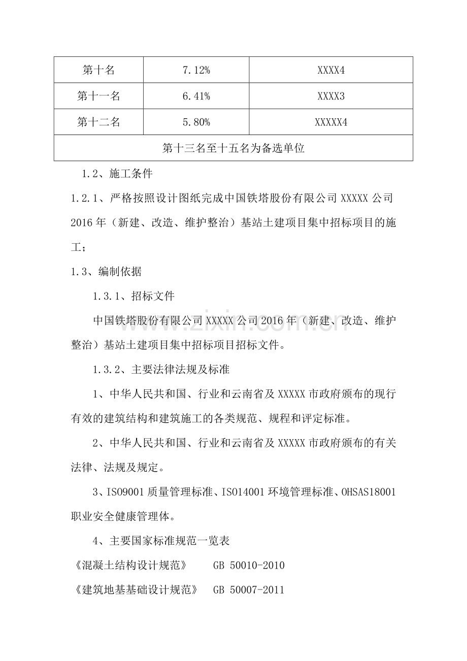 中国铁塔股份公司施工组织设计-1Microsoft-Word-文档.doc_第3页