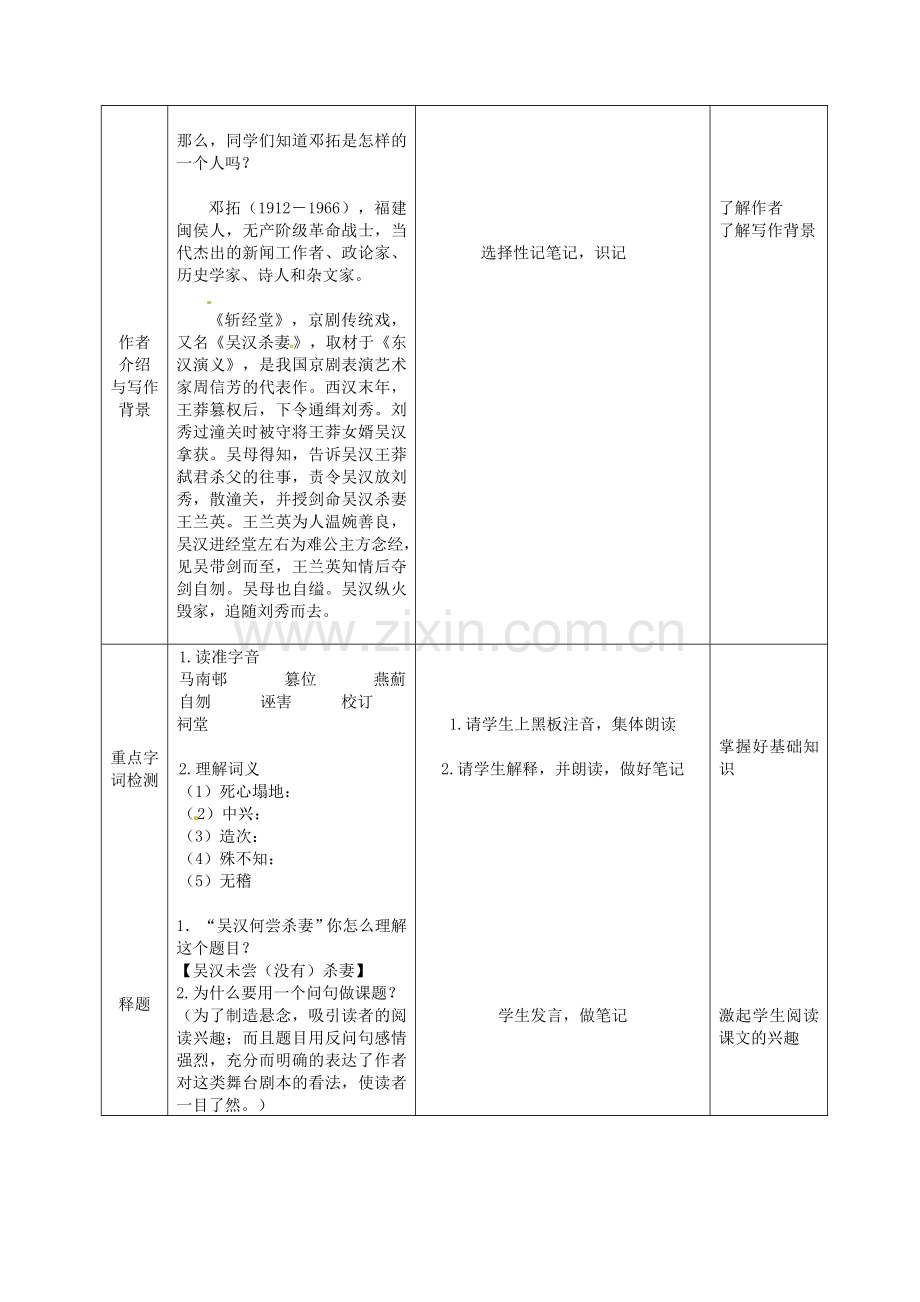 语文版初中语文九上《吴汉何尝杀妻》-(一).doc_第2页