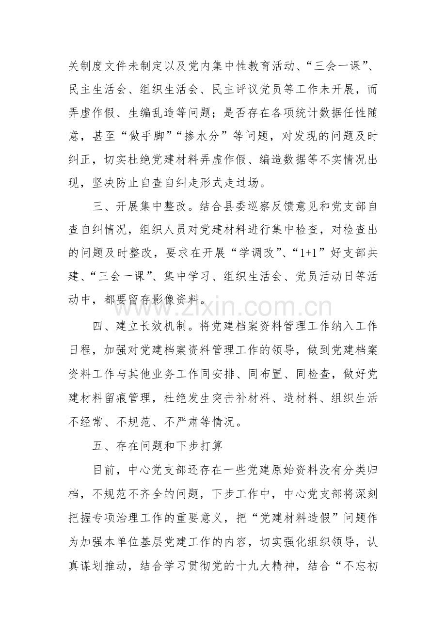 XX县政务服务中心党建材料专项治理工作情况汇报.doc_第2页