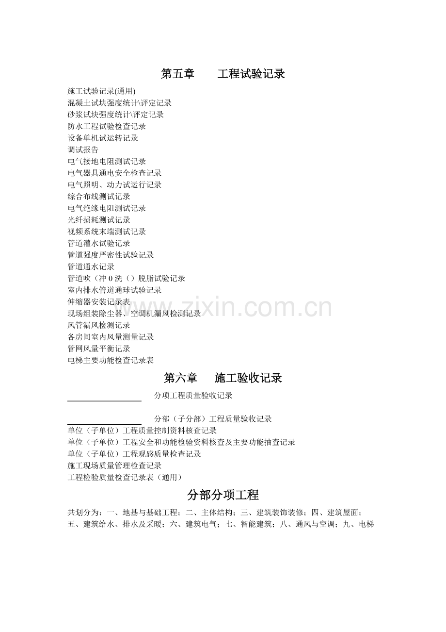 建筑工程开工到竣工验收资料及表格(全套).docx_第2页