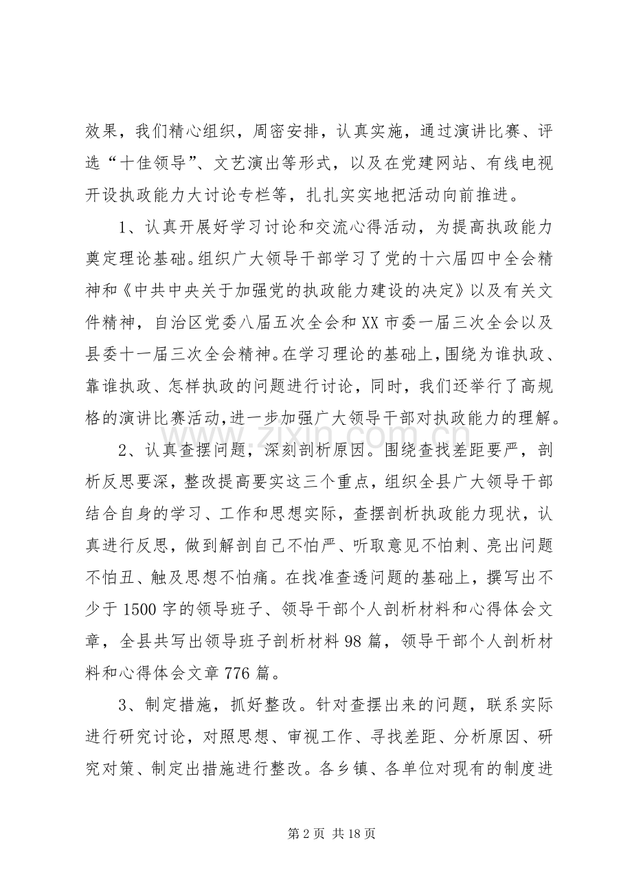 XX年度工作总结（县委组织部） .docx_第2页