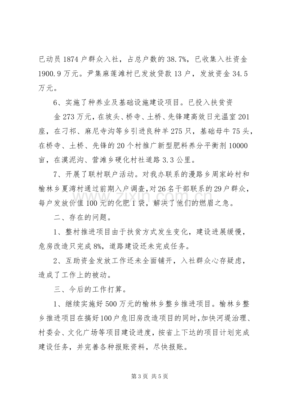 扶贫办202X上半年总结及下半年打算.docx_第3页