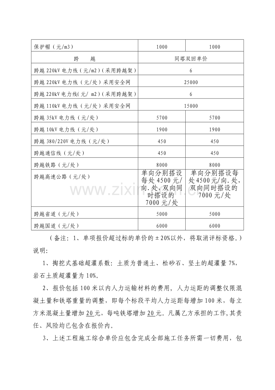 库尔勒-尉犁输电线路工程施工组织设计.docx_第3页