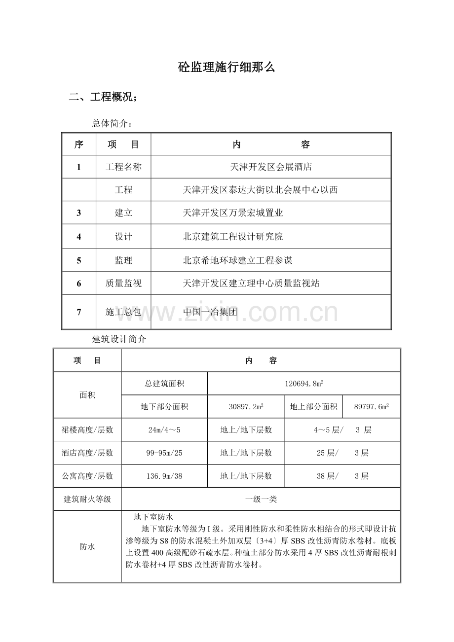 某酒店混凝土工程监理实施细则.doc_第2页