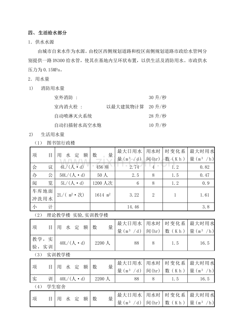 大同技校给排水初步设计说明.docx_第2页