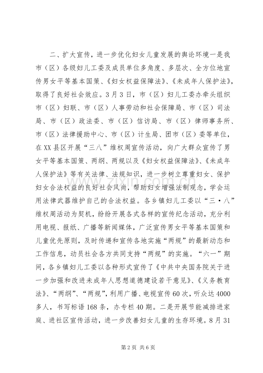 妇联XX年工作总结 .docx_第2页