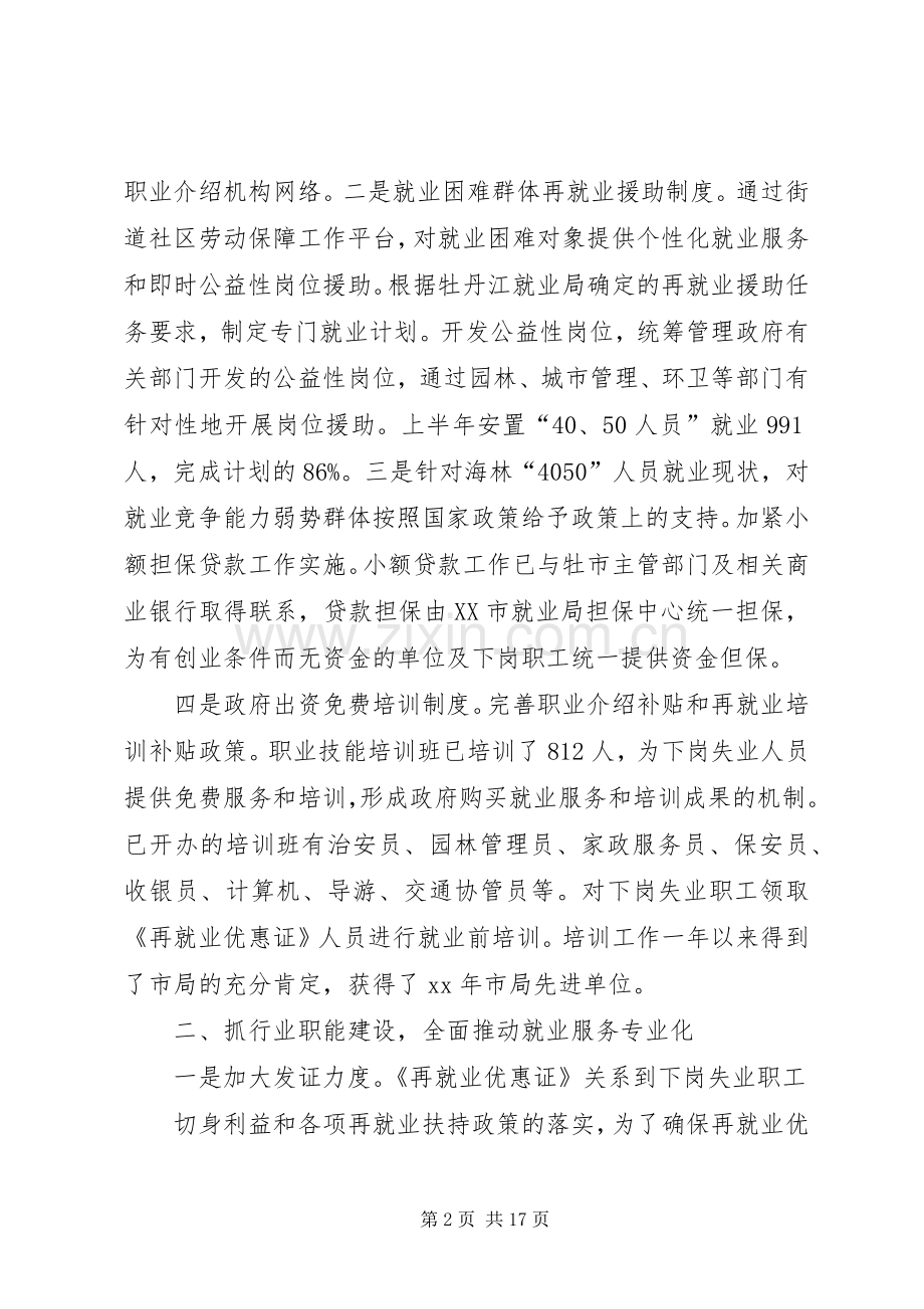 就业局个人工作总结 .docx_第2页