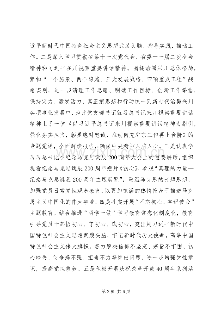 202X年支部工作总结.docx_第2页