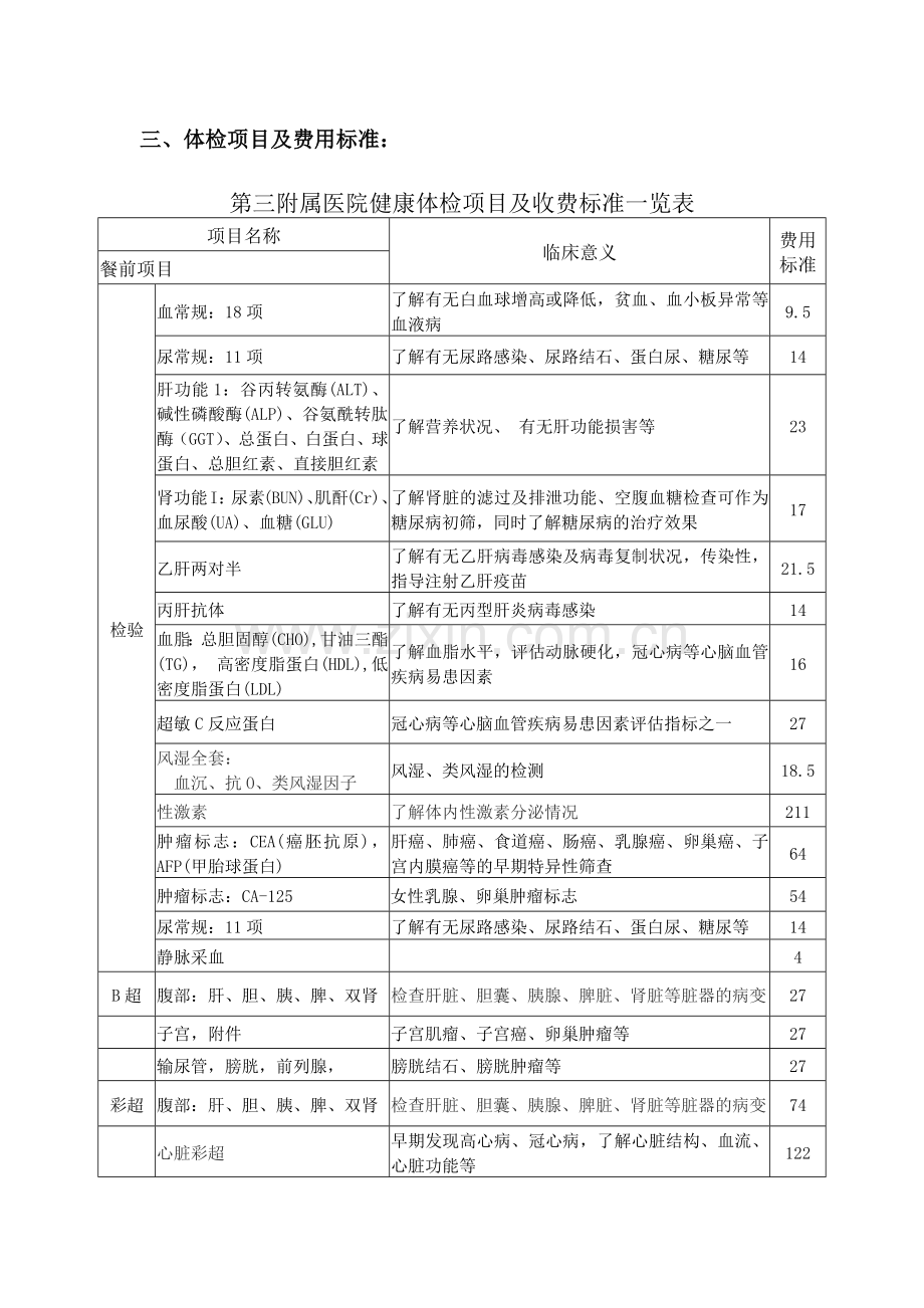 成都中医药大学附属医院亚健康体检中心体检方案.docx_第2页