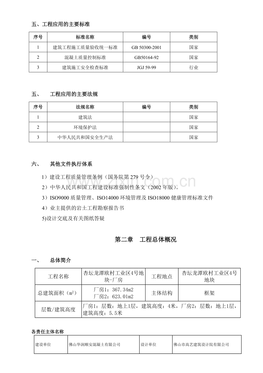 厂房主体结构工程施工方案.docx_第2页