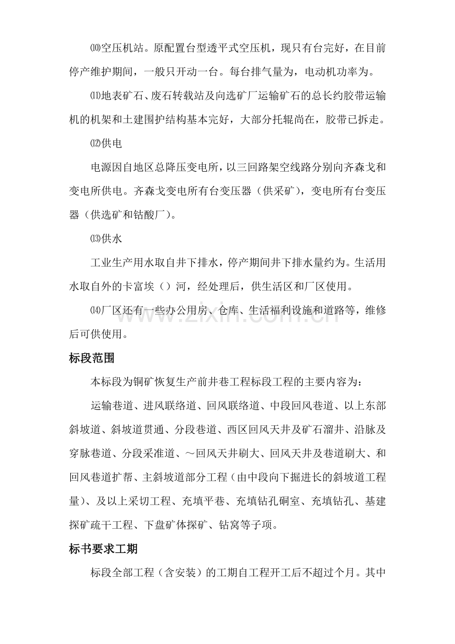 国外某铜矿矿施工组织设计.docx_第2页