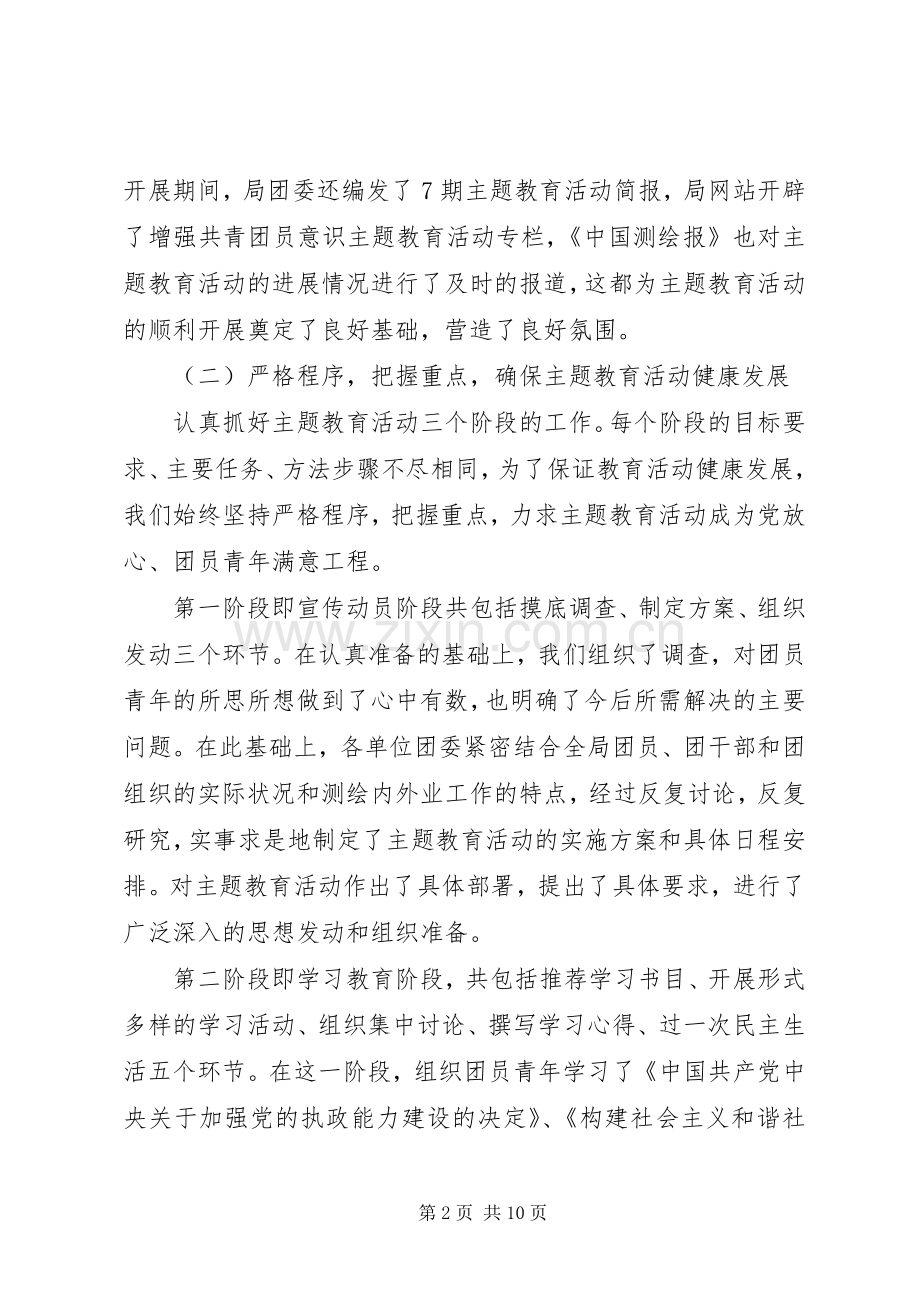 共青团员意识教育总结 .docx_第2页