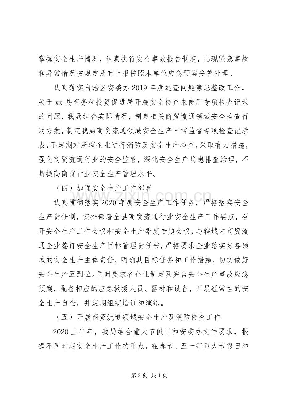 20XX年上半年安全生产暨消防安全工作总结.docx_第2页