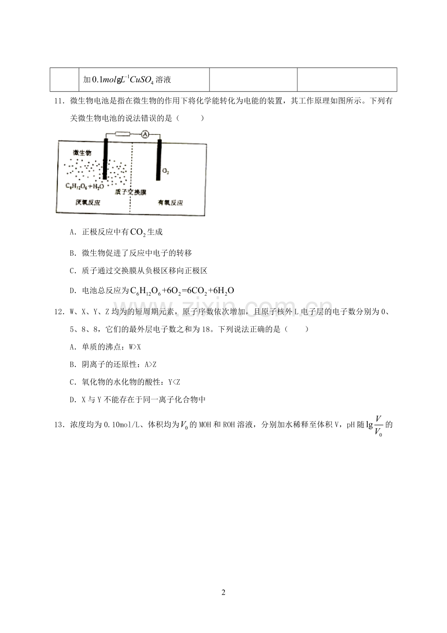 2015年全国高考理综试题及答案-新课标1化学.doc_第2页