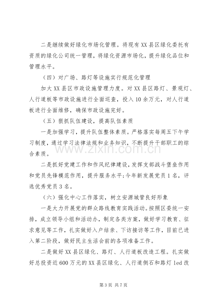 城管局半年工作总结 .docx_第3页