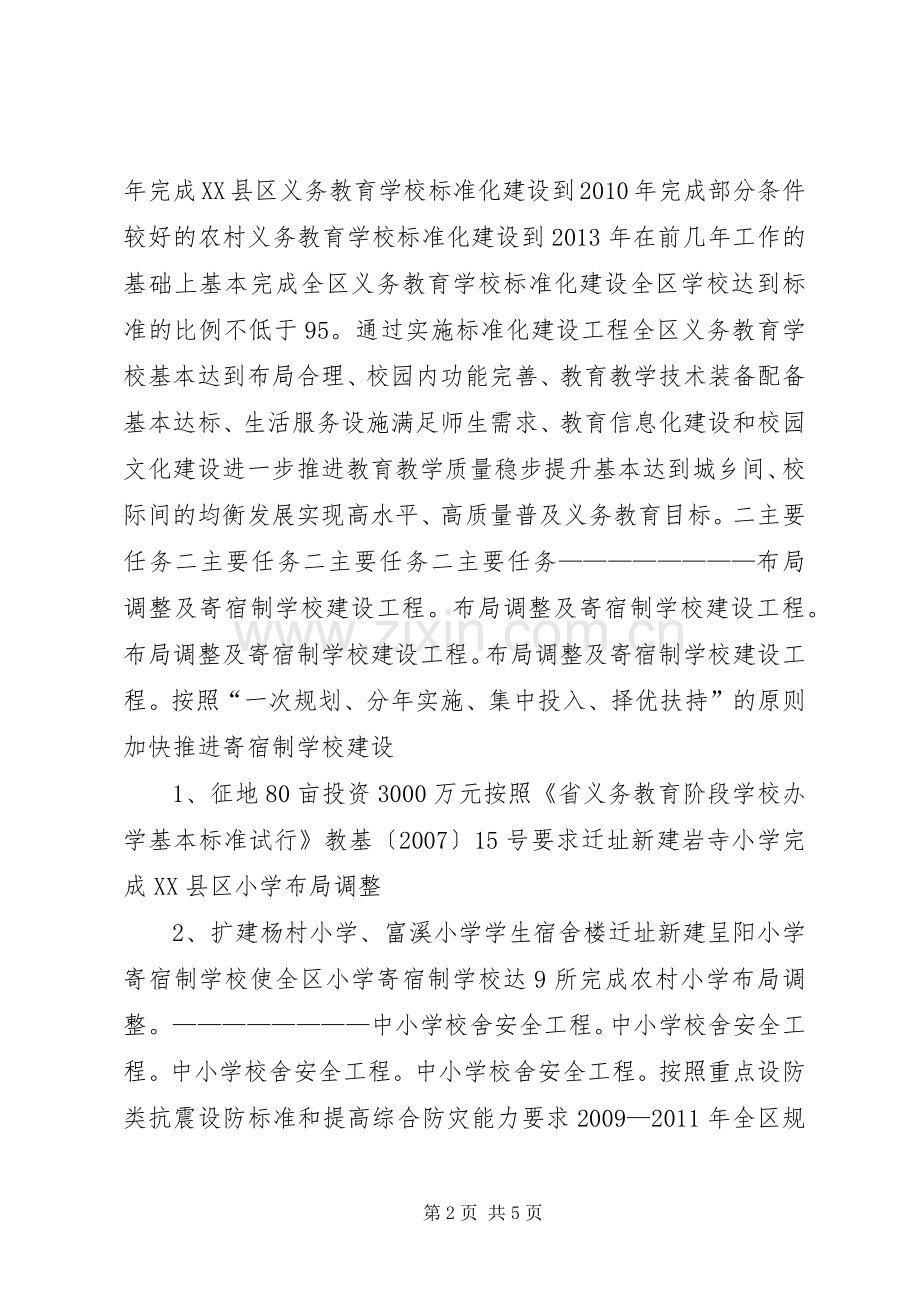 学校标准化建设工作总结 .docx_第2页