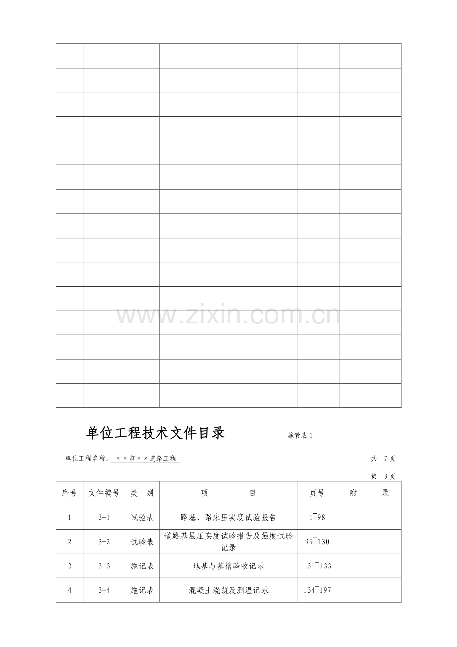 市政工程资料标准表格汇编.docx_第3页