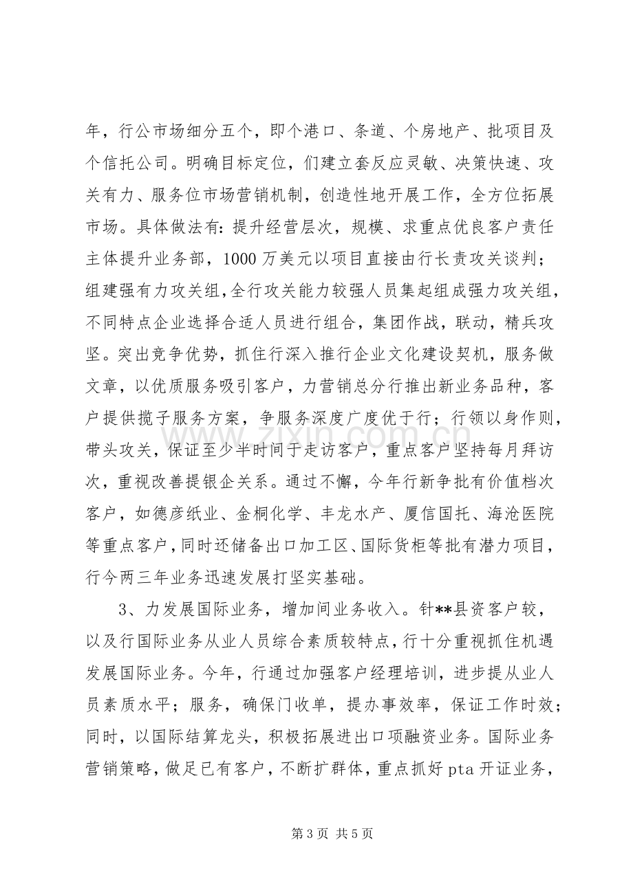 农业银行年终工作总结 .docx_第3页