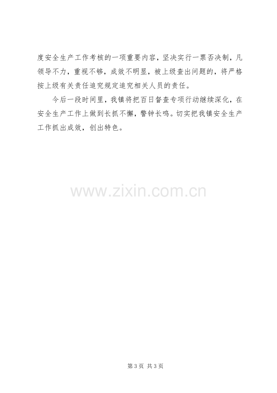 乡镇安全生产百日督查专项行动总结 .docx_第3页