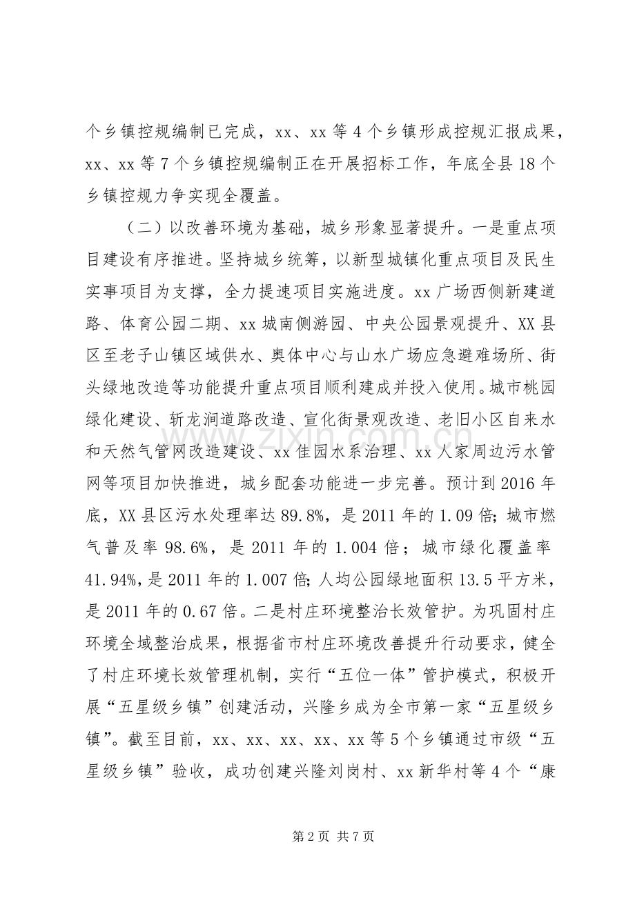 住房和城乡建设局工作总结 .docx_第2页