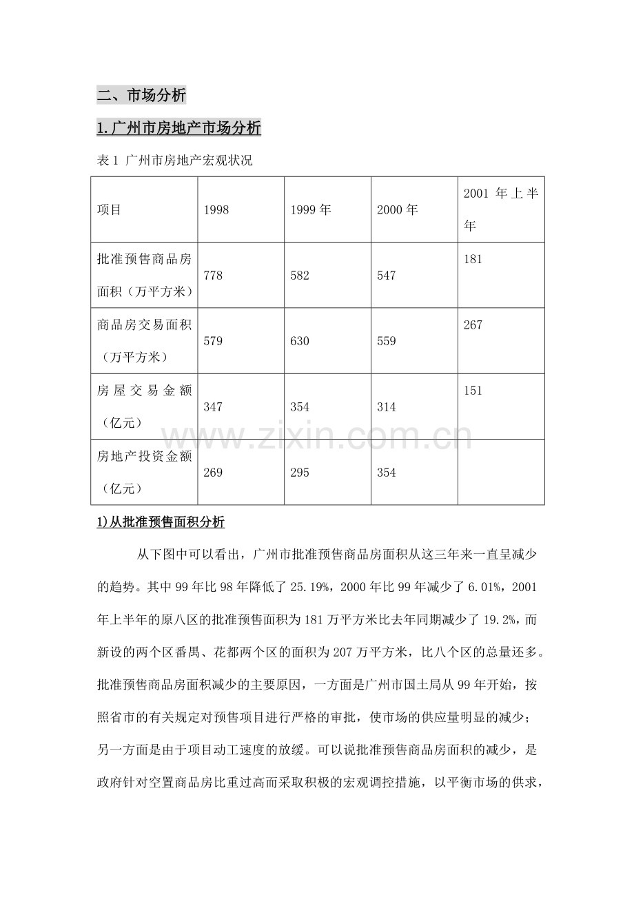 广州房地产市场项目策划报告.docx_第3页