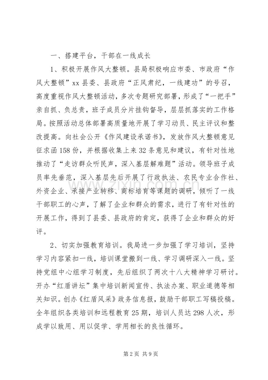 工商局工作总结 .docx_第2页