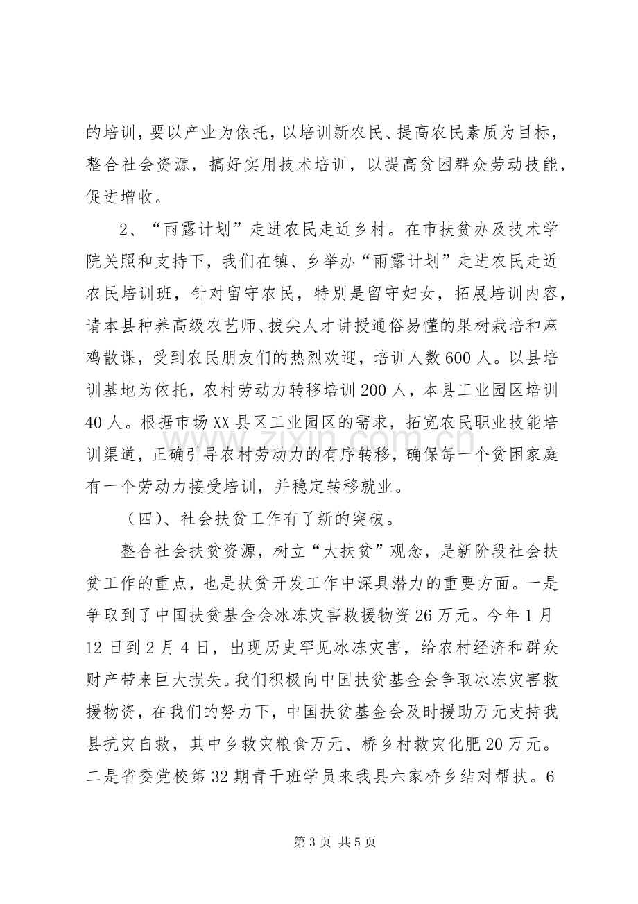 扶贫办半年工作总结 .docx_第3页