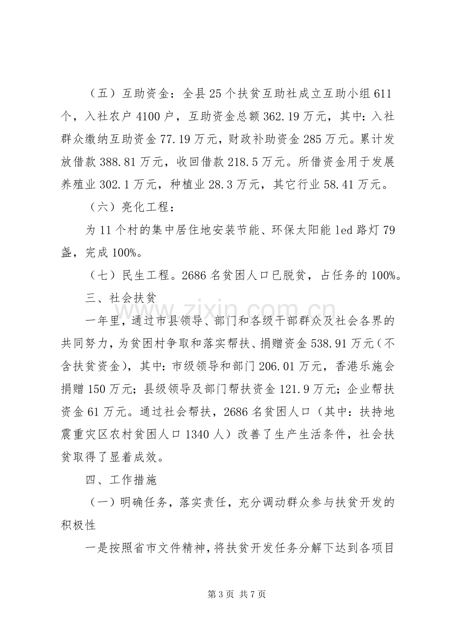 扶贫办202X年度主要工作总结暨202X年扶贫工作要点.docx_第3页