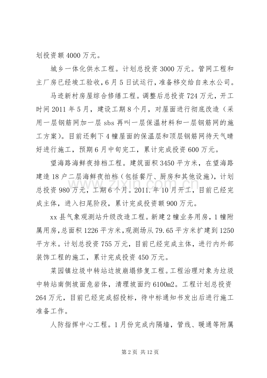 住建局半年工作总结 .docx_第2页