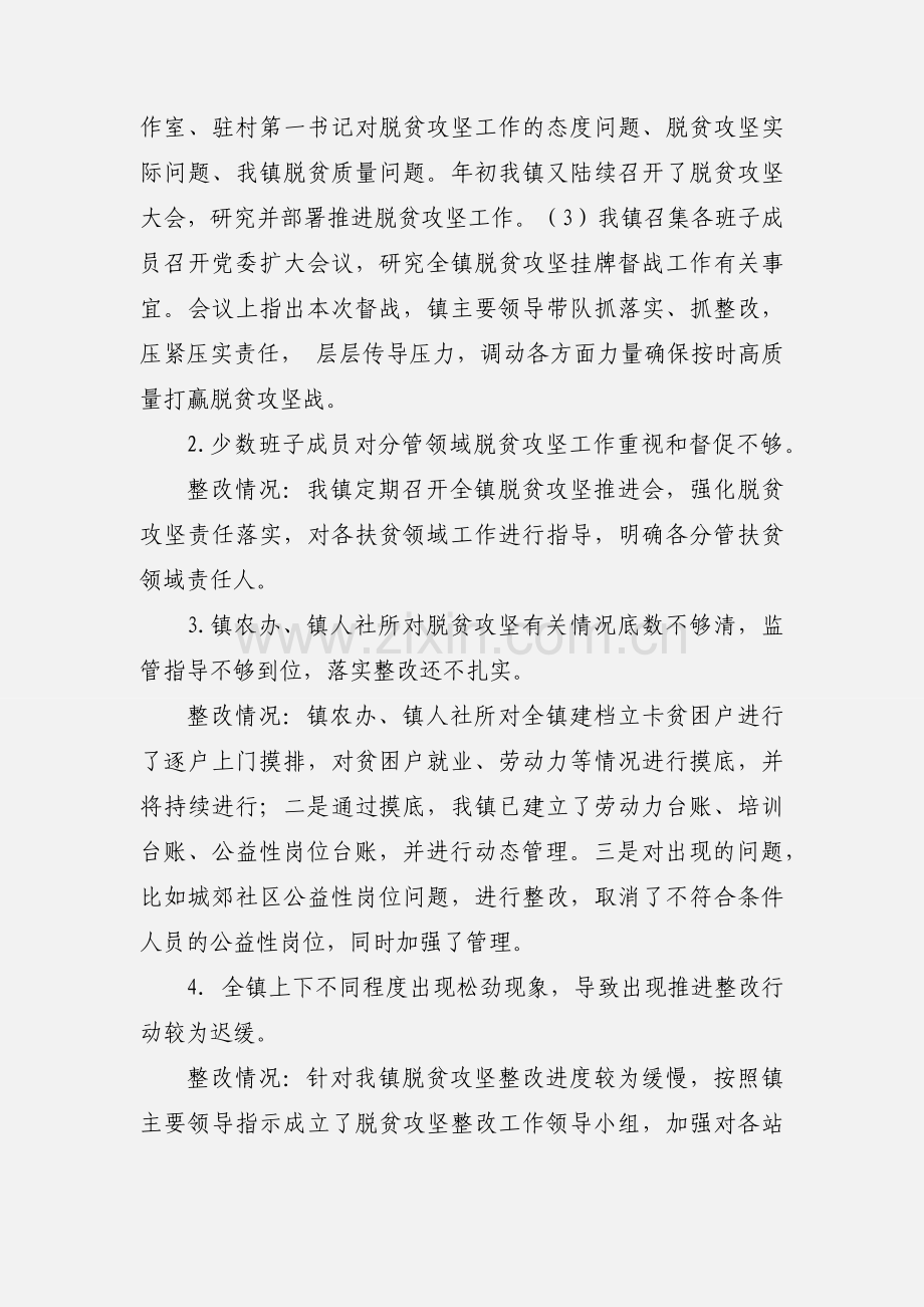 中央脱贫攻坚巡视意见整改情况工作报告.docx_第3页