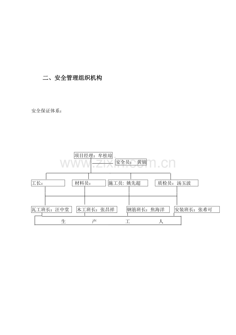 安全施工组织设计方案( 62页).docx_第2页