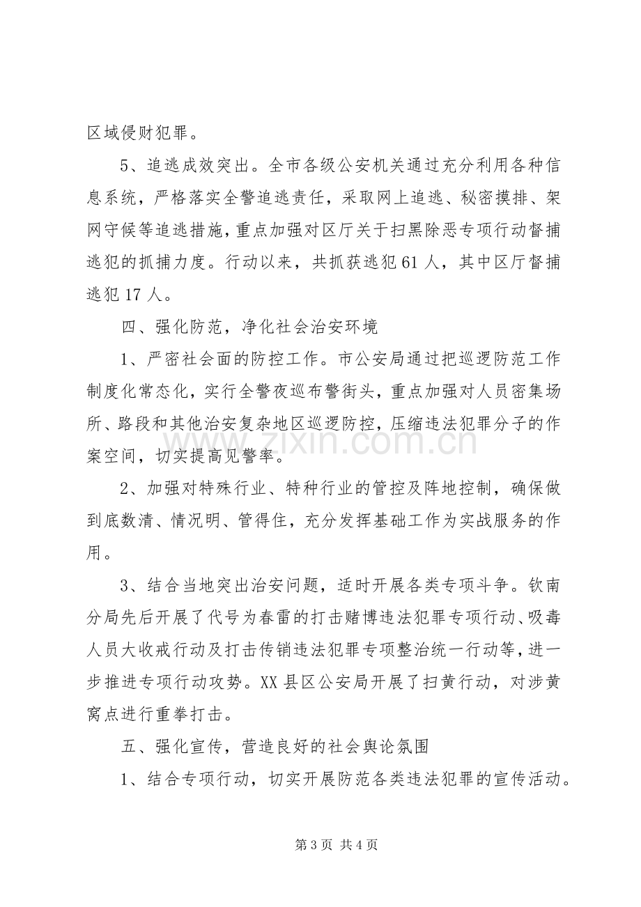 20XX年扫黑除恶专项行动工作总结两篇.docx_第3页