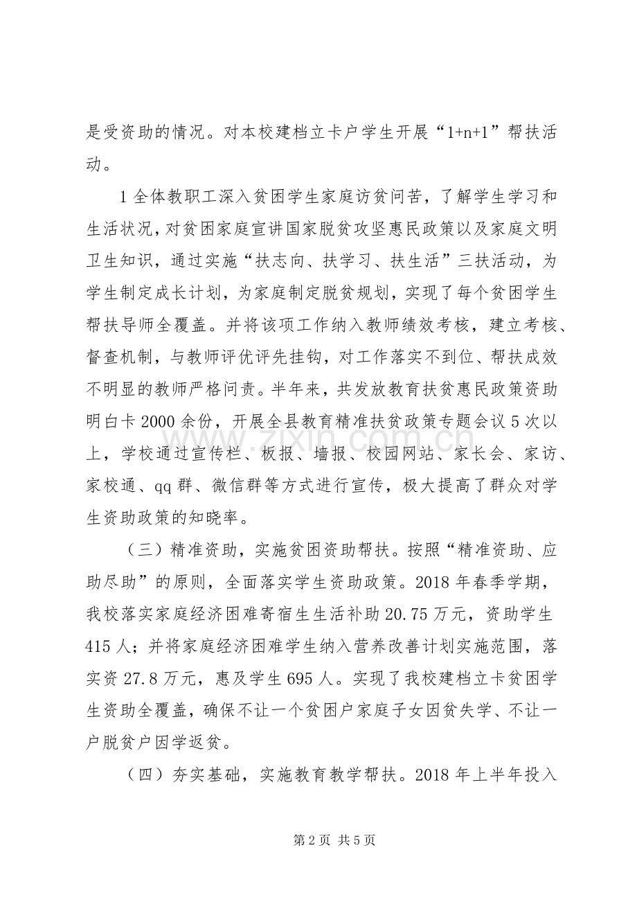 20XX年上半年脱贫攻坚工作总结 (6).docx_第2页